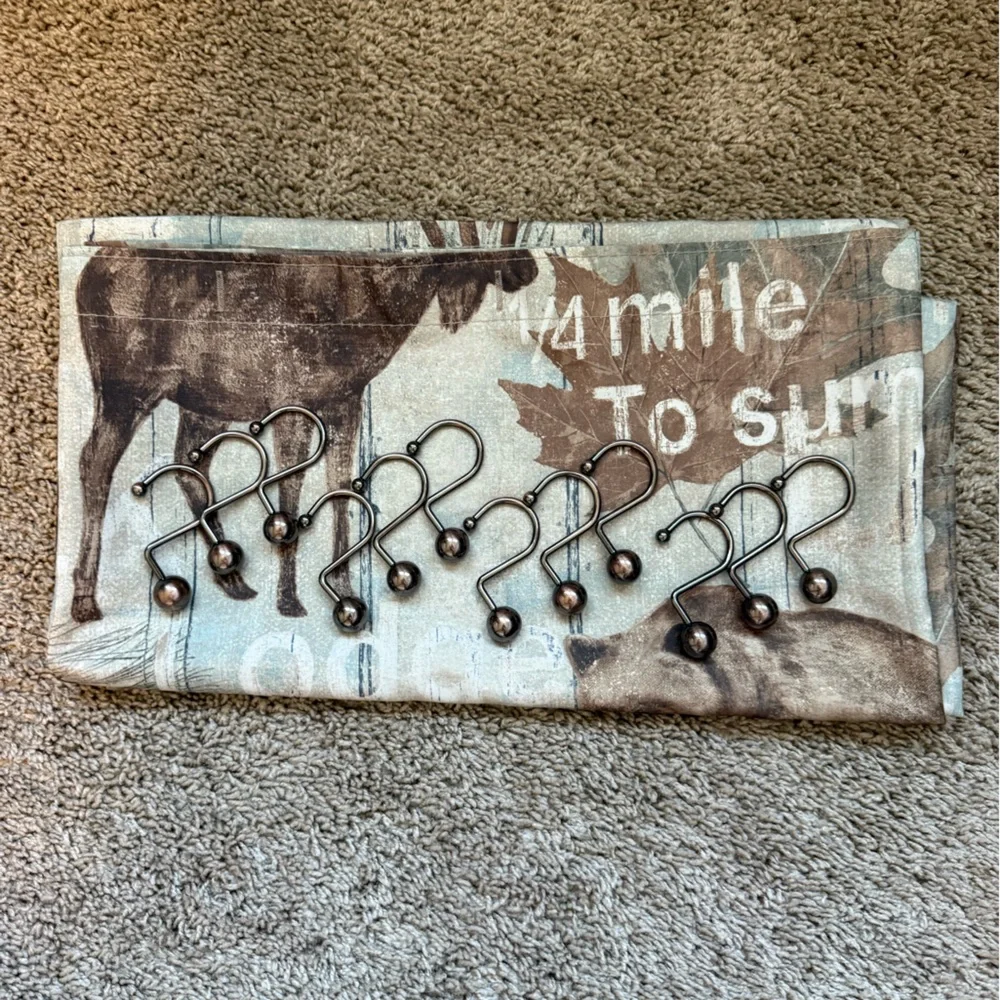 Lodge Shower Curtain